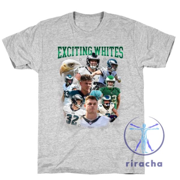 Exciting Whites Eagles Tshirt Hoodie Sweatshirt Philadelphia Eagles Crewneck Cooper Dejean Reed Blankenship Sweater Crewneck Unique riracha 1