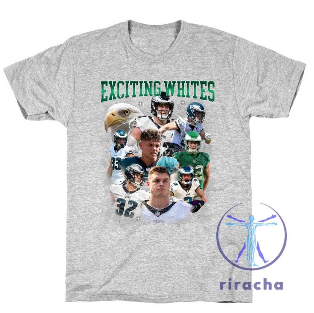 Exciting Whites Eagles Tshirt Hoodie Sweatshirt Philadelphia Eagles Crewneck Cooper Dejean Reed Blankenship Sweater Crewneck Unique