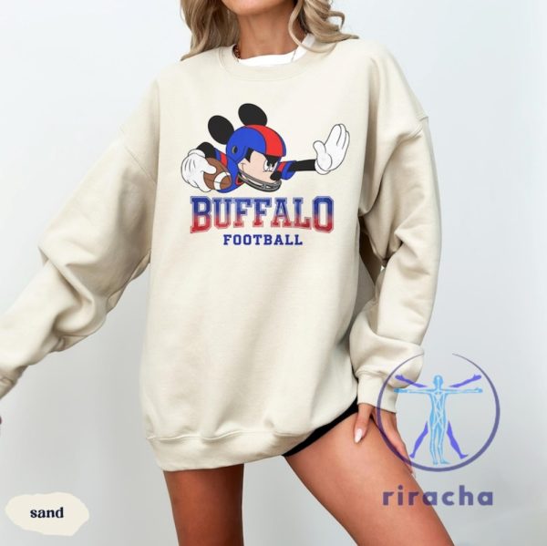 Disney Mickey Buffalo Bills Sweatshirt Hoodie Shirt Tee Gift For Fan Game Day Apparel Crewneck Sweater Unique riracha 1 1