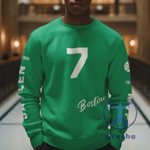 Jaylen Brown No 7 Boston Celtics 3D All Over Printed Tshirt Hoodie Sweatshirt Gift For Fan Mens Womens Unique riracha 1