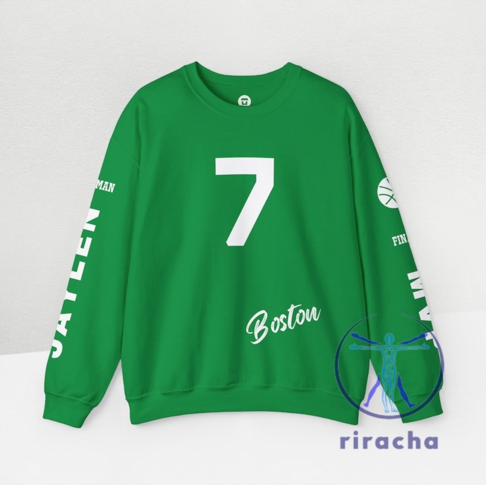 Jaylen Brown No 7 Boston Celtics 3D All Over Printed Tshirt Hoodie Sweatshirt Gift For Fan Mens Womens Unique