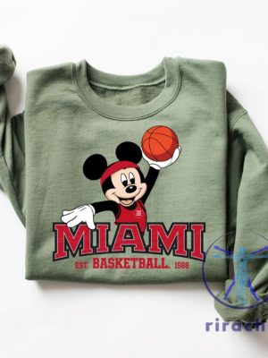 Mickey Miami Heat Sweatshirt Tshirt Hoodie Tee Gift Crewneck Pullover Hoodies Vintage Gifts For Fan Mens Womens Unique riracha 1 1