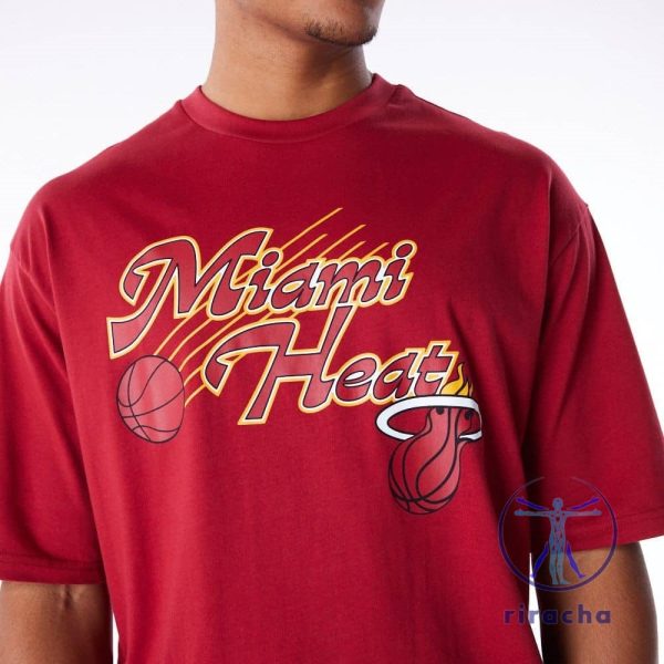 Miami Heat Script New Era Nba Tshirt Hoodie Sweatshirt Tee Gift For Fan Mens Womens Unique riracha 1