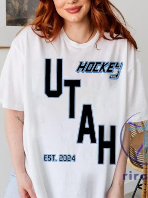 Utah Hockey Club Est 2024 Retro Sweatshirt Tshirt Hoodie Tee Gifts For Fan Nhl Gameday Sweater Pullover Unique riracha 1 1