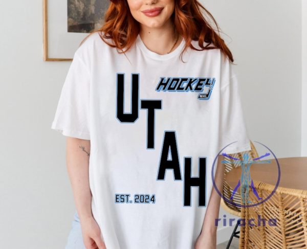 Utah Hockey Club Est 2024 Retro Sweatshirt Tshirt Hoodie Tee Gifts For Fan Nhl Gameday Sweater Pullover Unique riracha 1 1