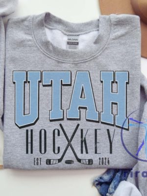 Vintage Utah Hockey Club Sweatshirt Tshirt Hoodies Tee Gift For Fan Mom Dad Ice Hockey Crewneck Salt Lake City Pullover Unique riracha 1 1