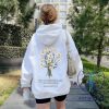 Trust In The Lord Bible Verse Back Design Hoodie Tshirt Sweatshirt Good News Daisy Hoodies Aesthetic Christian Gift Trendy Church Crewneck Pullover riracha 1