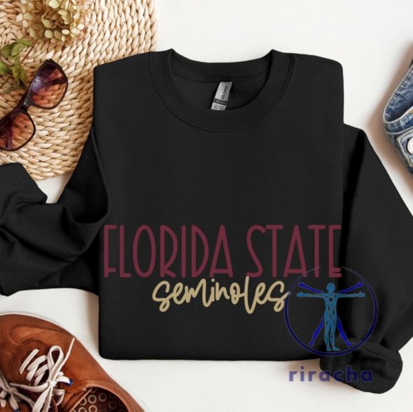 Florida State Seminoles Customized Sweatshirt Tshirt Hoodie Tee Gift For Fan Unisex Crewneck College Apparel Alumni Unique riracha 1 1