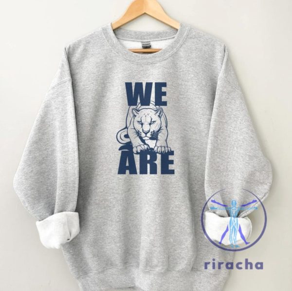 Vintage We Are Pennsylvania State University Football Tshirt Hoodie Sweatshirt Psu Mountain Lion Cougar Sweater Tee Gifts For Fan Unique riracha 1