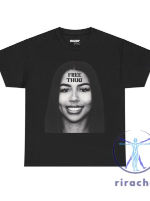 Thug Free Mariah The Scientist Tee Shirts Hoodie Sweatshirt Funny Gifts For Fan Mens Womens Unique riracha 1 1