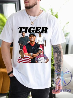 Tiger Woods Vintage T Shirt Sweater Hoodie Retro riracha 1