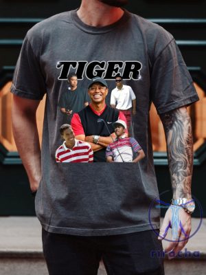 Tiger Woods Vintage T Shirt Sweater Hoodie Retro riracha 1 1