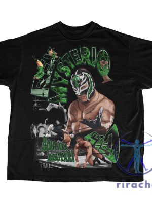 Wwe Rey Mysterio Rey M Tshirt Hoodie Sweatshirt Vintage Tee Gift For Fan Birthday Gifts Wrestling Shirts Unique riracha 1 2