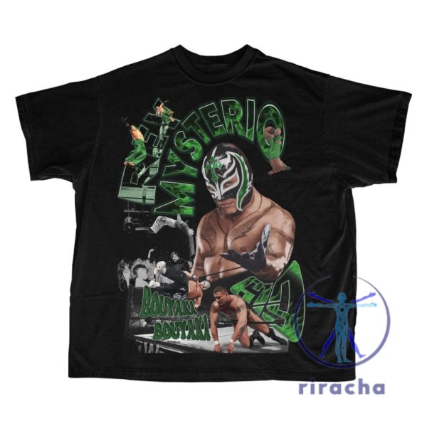 Wwe Rey Mysterio Rey M Tshirt Hoodie Sweatshirt Vintage Tee Gift For Fan Birthday Gifts Wrestling Shirts Unique riracha 1 2