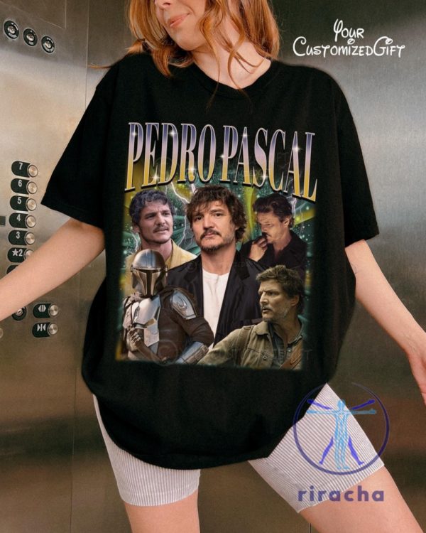 Pedro Pascal Vintage Unisex Tshirt Hoodie Sweatshirt Tee Gift For Narco Pedro Pascal Sweater Pullover Unique riracha 1