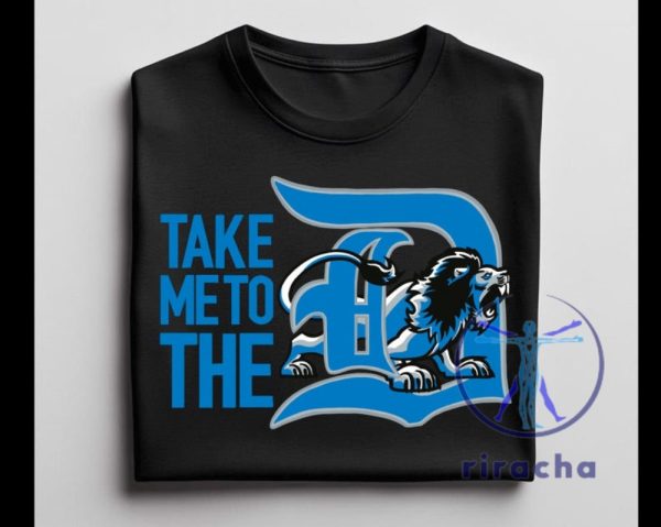 Take Me To The Detroit Lions Tshirt Hoodies Sweatshirt Tee Gift For Fan Amon Ra St Brown Nfl Crewneck Near Me New riracha 1