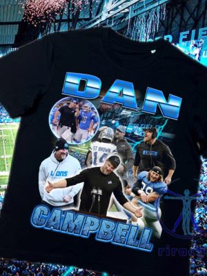 Dan Campbell Homage Detroit Lions Tshirts Hoodie Sweatshirt Tee Gift For Fan Mens Womens Unique riracha 1 1