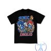 Sonic And Knuckles Lions Shirt Hoodie Sweatshirt Tee Gift For Detroit Football Fan Vintage Crewneck New riracha 1