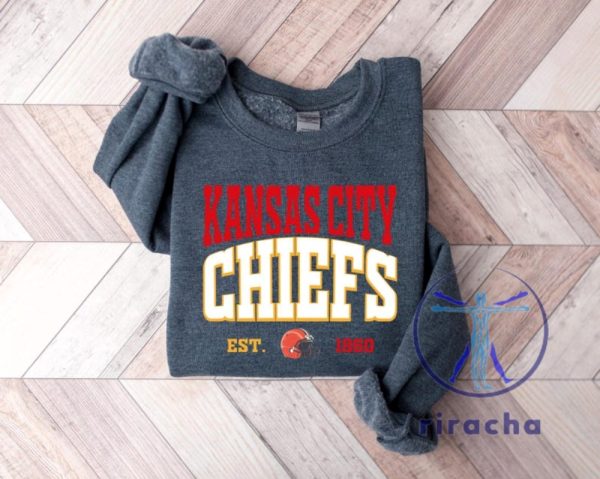 Kansas City Chiefs Sweatshirt Hoodie Tshirt Tee Gift For Mens Women Kansas City Retro Crewneck Game Day Sweater Unique riracha 1 1