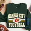 Vintage Kansas City Football Sweatshirt Tshirt Hoodie Tee Gift For Kansas City Chiefs Fan Trendy Crewneck Sweater Jersey Unique riracha 1