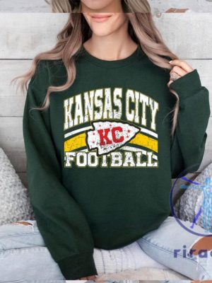 Vintage Football Kansas City Sweatshirt Hoodies Tshirts Tee Gift For Fan Kansas City Fan Shirts Kansas City Chiefs Crewneck riracha 1 1