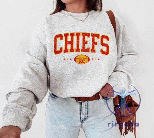 Chiefs Kc Football Sweatshirt Tshirt Hoodie Tee Gift For Fan Retro Crewneck Sweater Kc Chiefs Hoody Near Me Unique riracha 1 1