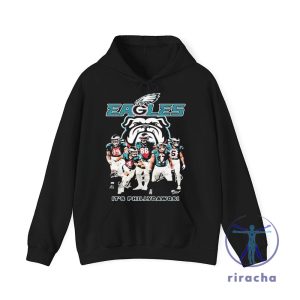 Original Philadelphia Eagles Bulldogs Its Philly Dawgs Signatures 2025 Shirts Hoodie Sweatshirt Tee Gift For Him Her Unique riracha 1 1