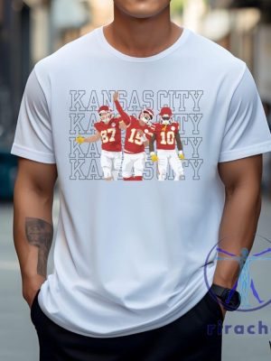 Kansas City Chiefs Kingdom Tshirt Hoodie Sweater Chris Oladokun Travis Kelce Isiah Pacheco Crewneck Pullover Unique riracha 1 1