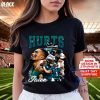 Vintage Jalen Hurts Philadelphia Football Shirts Jersey Crewneck Tee Gift For Fan Unique riracha 1