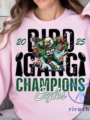 Philadelphia Eagles Champions 2025 Tshirt Hoodie Sweatshirt Tee Gift For Him Her Retro Philly Crewneck Pullover Unique riracha 1 1