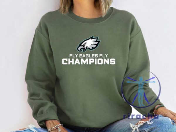 Fly Eagles Fly Champions Football Sweatshirt Tshirt Hoodie Tee Gift For Him Her Philly Crewneck Supper Bowl 2025 Shirts Game Day Sweaters riracha 1 1