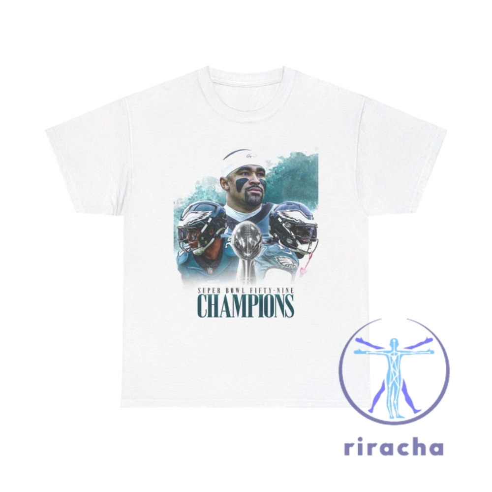 Philadelphia Eagles Super Bowl Champions Tee Shirts Hoodie Tee Gift For Him Her Birthday Father Day Unisex Game Day Nfl Gifts New