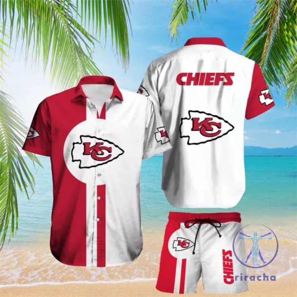 Kansas City Chiefs Classic Islander Hawaiian Shirt Aloha Button Up Shirts Giffs For Him Her Birthday Christmas Unique riracha 1 1