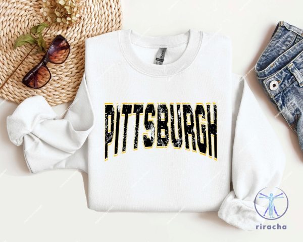 Pittsburgh Steelers Retro Crewneck T Shirt Hoodie Sweatshirt Tee Gift For Fan Men Women Long Sleeve Shirts Vintage Pullover T Shirt Unique riracha 1 2