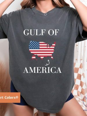 Gulf Of America Usa Flag Shirt Hoodie Sweatshirt Long Sleeve Shirts Gulf Of America Tshirt Gift For Men Women Unique riracha 1 1