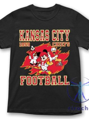 Disney Mickey Donald Kansas City Chiefs T Shirt Hoodie Sweatshirt Tee Gift For Men Women Crewneck Unique riracha 1 1