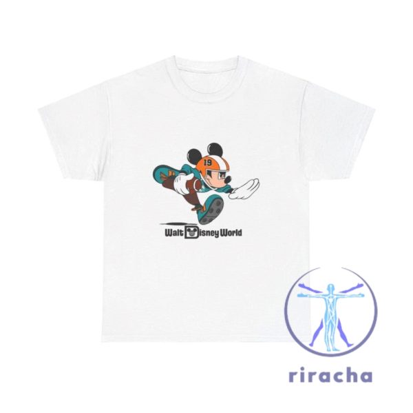 Mickey Mouse Miami Dolphins Football T Shirt Hoodie Sweatshirt Tee Gift For Him Her Shirts Near Me Unique riracha 1 1