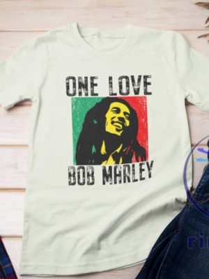 Bob Marley One Love T Shirt Hoodie Sweatshirt Tee Gift For Fan Crewneck Pullover Unique riracha 1 1