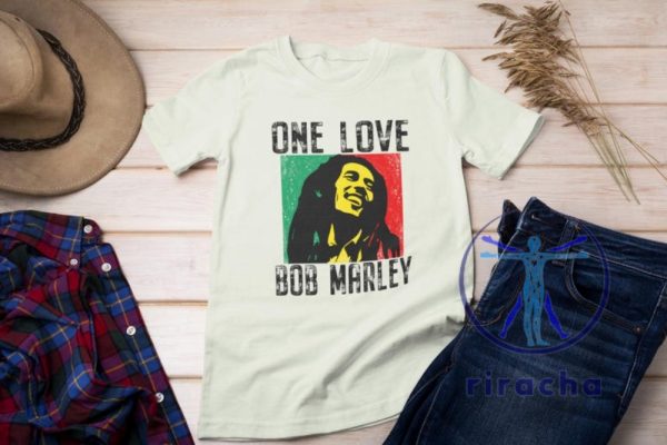 Bob Marley One Love T Shirt Hoodie Sweatshirt Tee Gift For Fan Crewneck Pullover Unique riracha 1 1