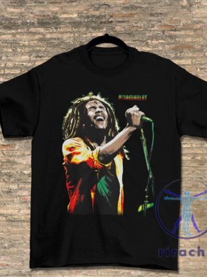 Retro Bob Marley One Love Crewneck Unisex T Shirt Hoodie Sweatshirt Tee Gift For Men Women Unique riracha 1 1