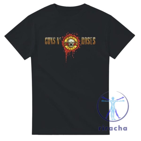 Guns N Roses T Shirt Hoodie Sweatshirt Tee Gift For Men Women Crewneck Pullover Unique Merch riracha 1