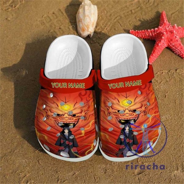 Akatsuki Uchiha Itachi Susanoo Crocs Naruto Anime Crocband Clogs riracha 1