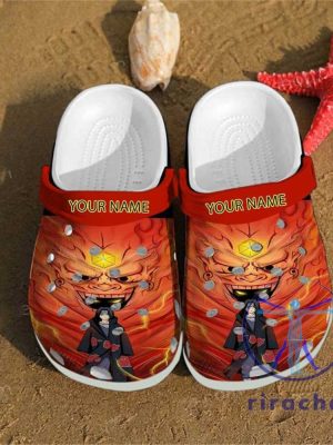 Akatsuki Uchiha Itachi Susanoo Crocs Naruto Anime Crocband Clogs riracha 1 1