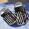 American Firefighter Crocs Patriotic Crocband Clogs For First Responders riracha 1