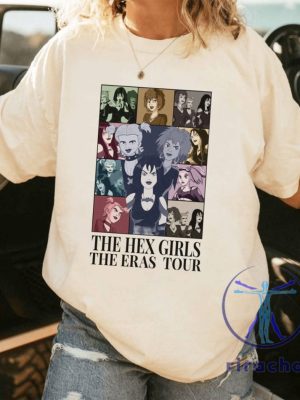 The Hex Girls Rock Band Music Eras Tour Shirt Hoodie Sweatshirt 2023 Gift For Men Women riracha 1 1