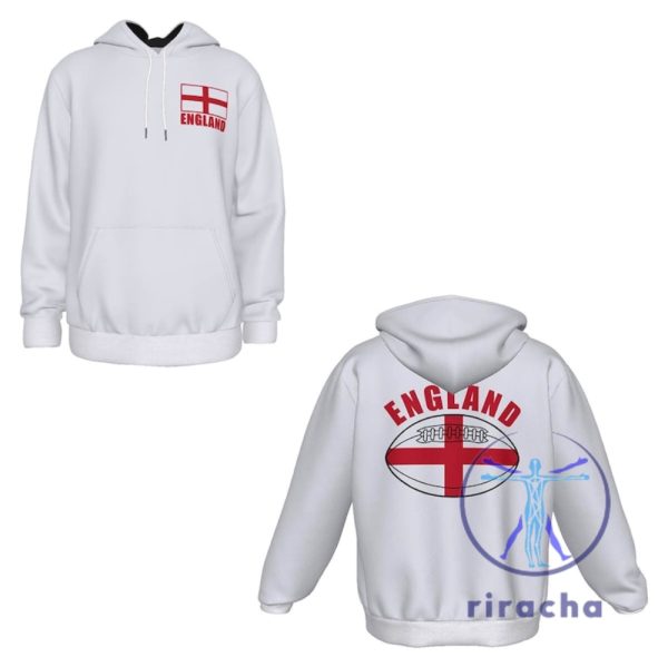 England Rugby Unisex Supporters Fan Pullover Hoodie Sweatshirt T Shirt Unique Design For Ultimate Comfort And Style riracha 1