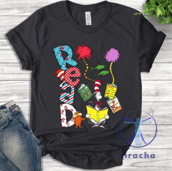 Cat In The Hat School Shirt Hoodie Sweatshirt Birthday Reading Day Read Across America Shirt riracha 1 1