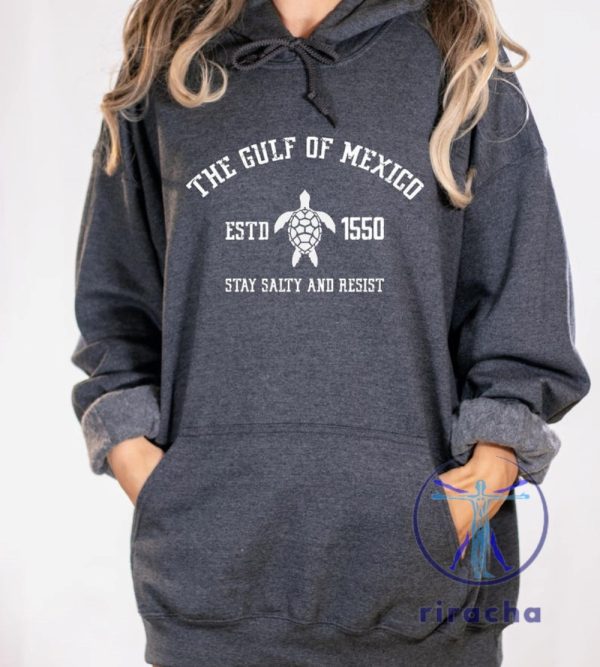 Gulf Of Mexico Estd 1550 Sweatshirt Hoodie Stay Salty Resis Mexico Support riracha 1 1