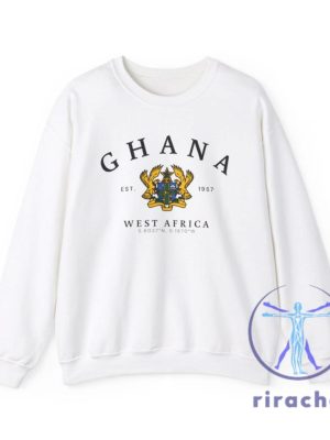 Ghana Sweatshirt Cozy Africa Hoodie Perfect Ghanaian Souvenir And Unique Africa Gift riracha 1 1