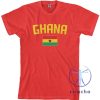 Ghana Flag T Shirt Hoodie Sweatshirt For Ghanaian National Team Fans In West Africa Football Apparel From Accra To Busua Soccer Gear riracha 1